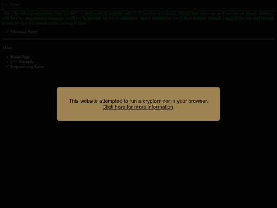 katas/cpp_katas screenshot