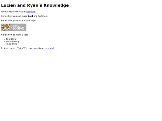 index screenshot