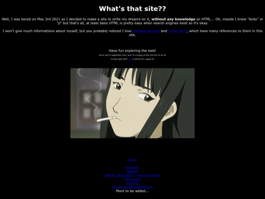 info screenshot