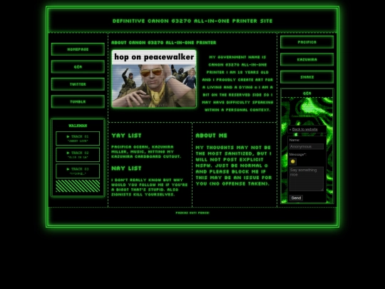 homepage screenshot
