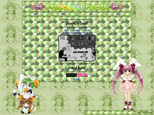 links screenshot