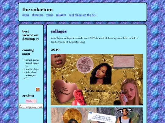collages screenshot