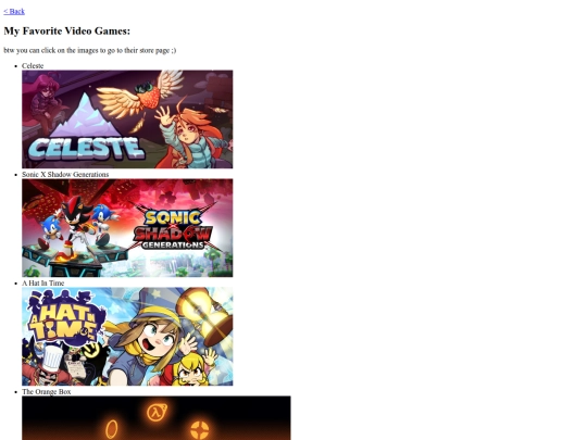 myfavoritegames screenshot