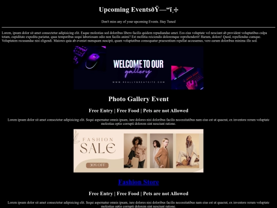 event/event screenshot