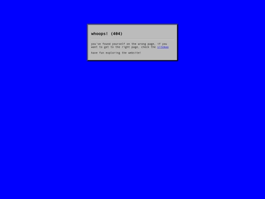 not_found screenshot