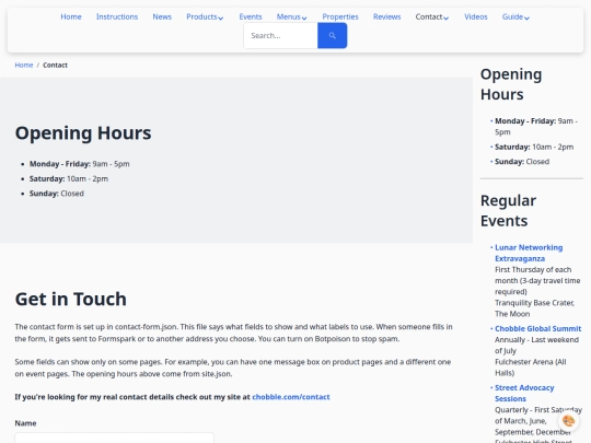 contact screenshot