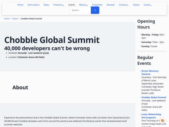 events/chobble-summit screenshot