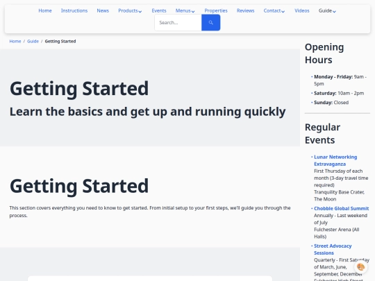 guide/getting-started screenshot