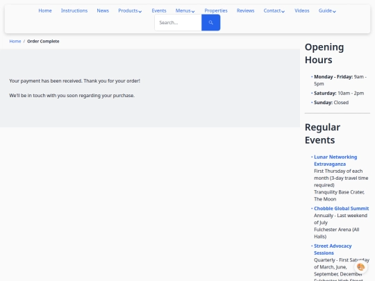 order-complete screenshot