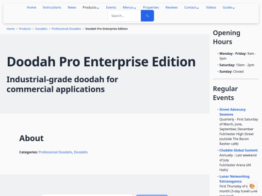 products/doodah-pro-enterprise screenshot