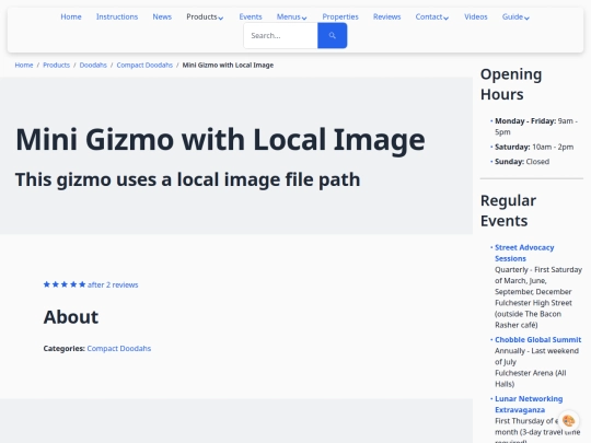 products/mini-gizmo screenshot