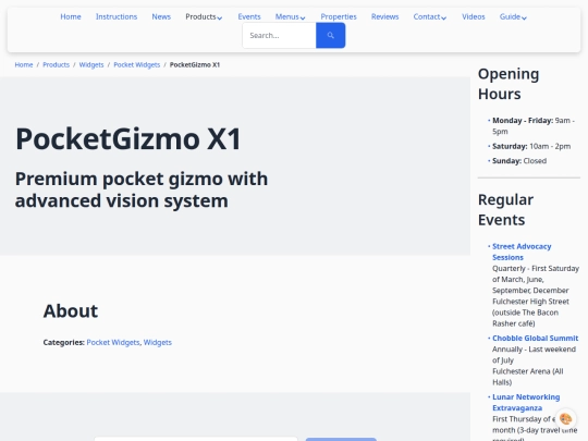products/pocketgizmo-x1 screenshot