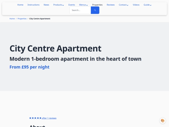 properties/city-apartment/reviews screenshot