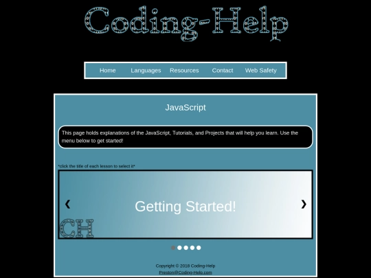 JavaScript screenshot