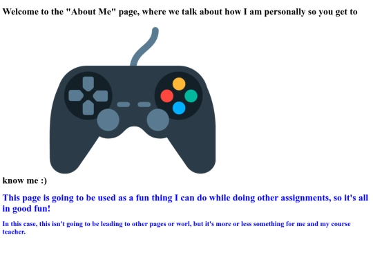 aboutme screenshot