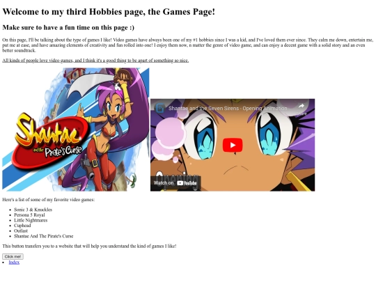 games screenshot