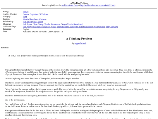 thinkingproblem screenshot