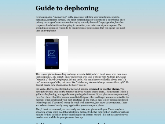 blog/dephoning screenshot