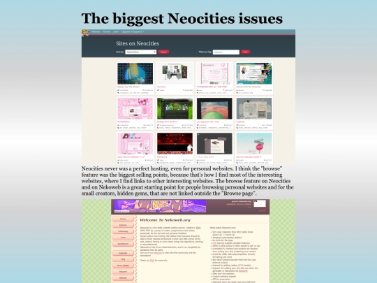 blog/the-neocities-problem screenshot