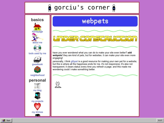 fun/webpets screenshot
