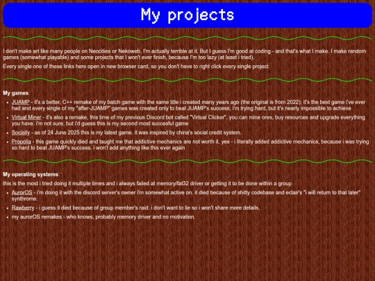 projects-old screenshot