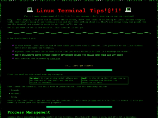 tips/linux-terminal screenshot