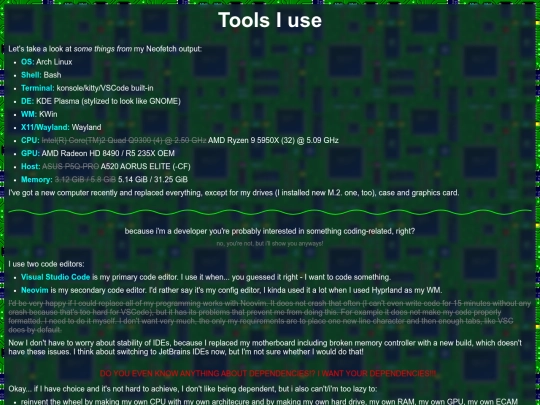 tools screenshot