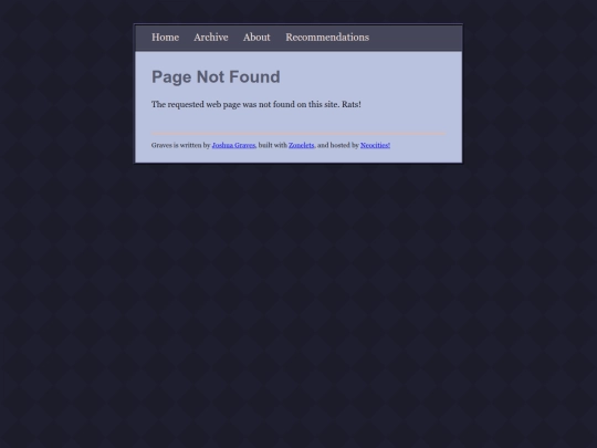 blog/not_found screenshot