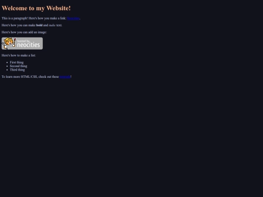 pages/about screenshot