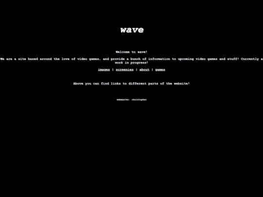 wave screenshot