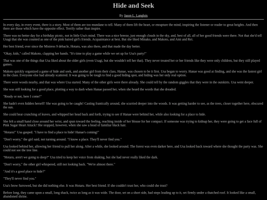 glxii/hide screenshot