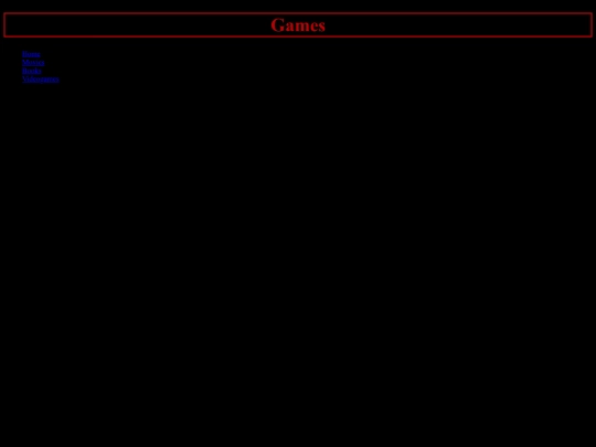 games screenshot