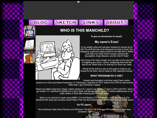 evan_page/about screenshot