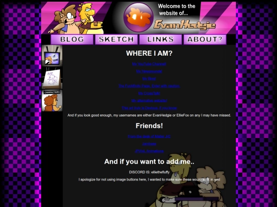 evan_page/links screenshot
