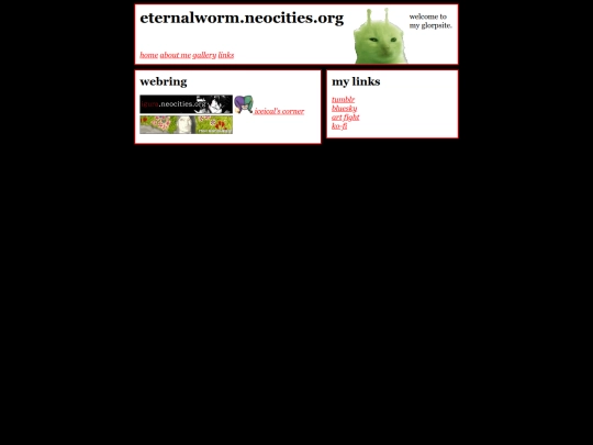 links screenshot