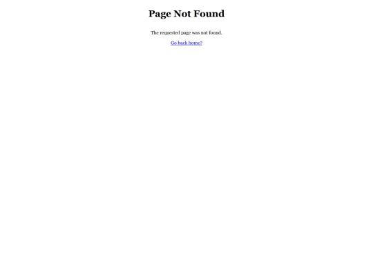 not_found screenshot