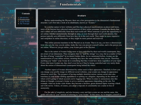 physnet/basics screenshot
