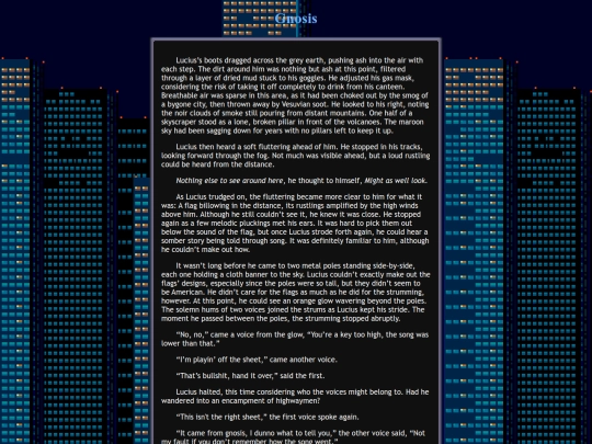 stories/Gnosis screenshot