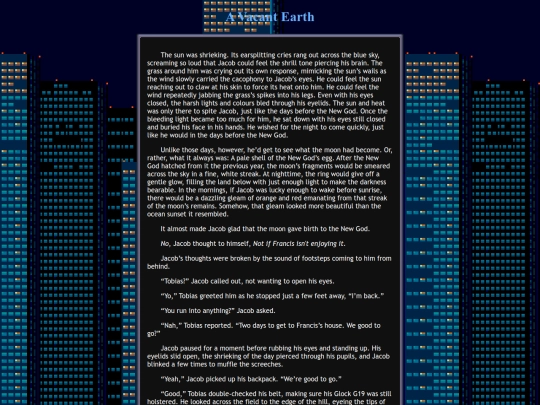 stories/Vacant_Earth screenshot