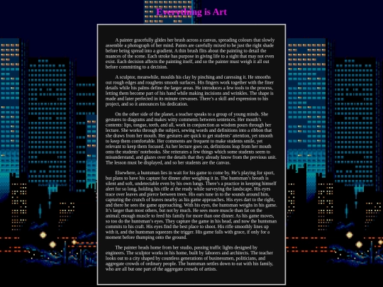 stories/everything_is_art screenshot