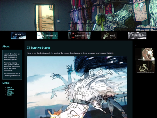 2DArtPage screenshot