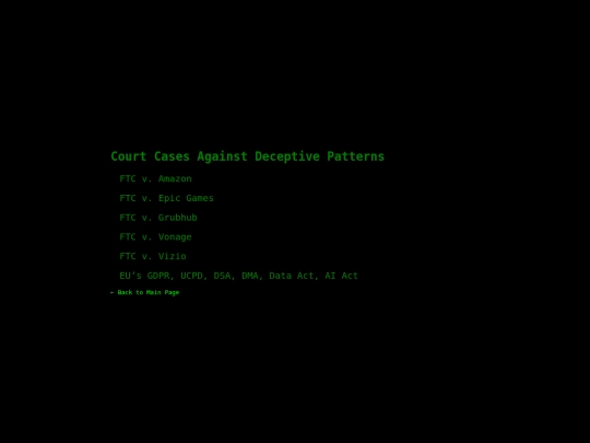 cases screenshot