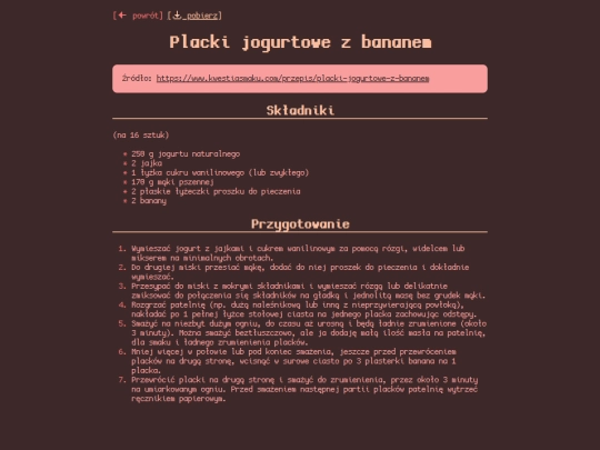 przepisy/placki-jogurtowe-z-bananem screenshot