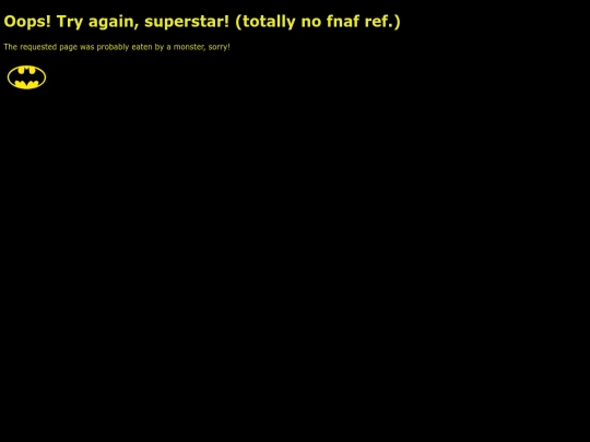 not_found screenshot