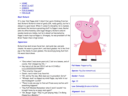 peppa screenshot