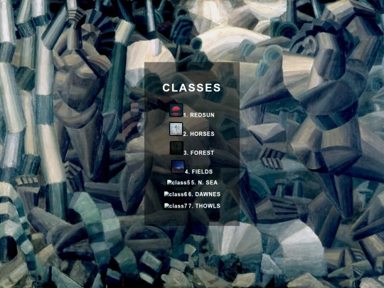 CLASSES screenshot