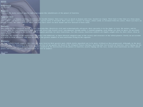 CD/info/sauristan screenshot