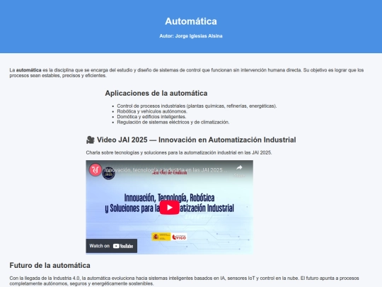 infoautomatica screenshot