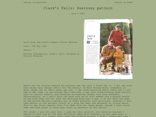 Projects/clarks screenshot