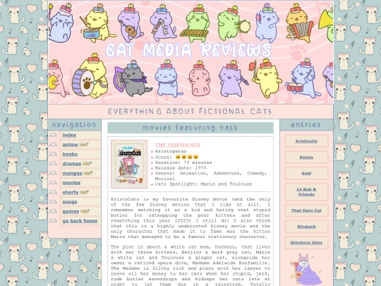 cats/movie_cats screenshot